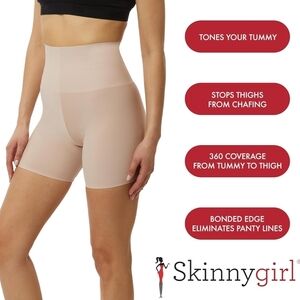 Skinnygirl Women's Shapewear Shorts - Cream